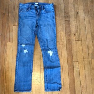 J crew straight leg jeans